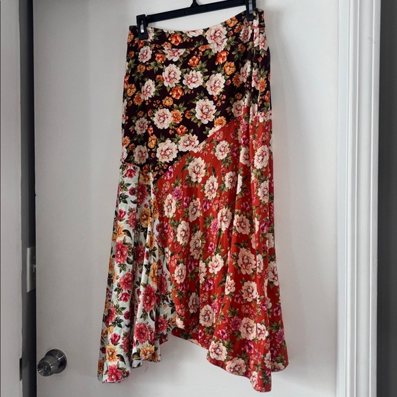 Farm Rio Floral Midi Skirt - Picture 2 of 8